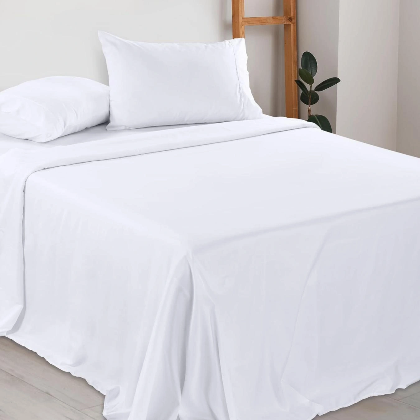 Brushed polyester bedding set