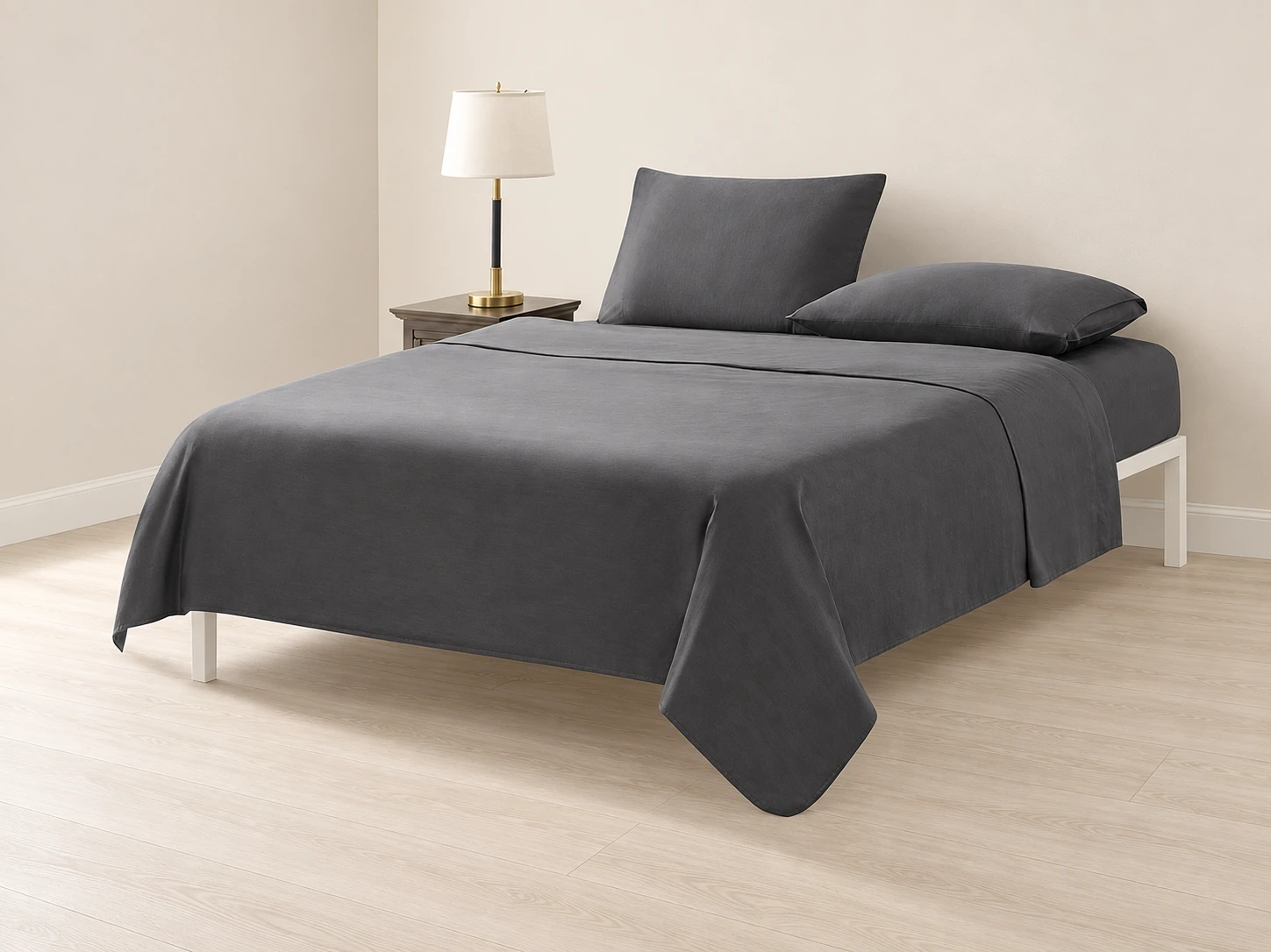 Cooling-knit weighted blanket cover