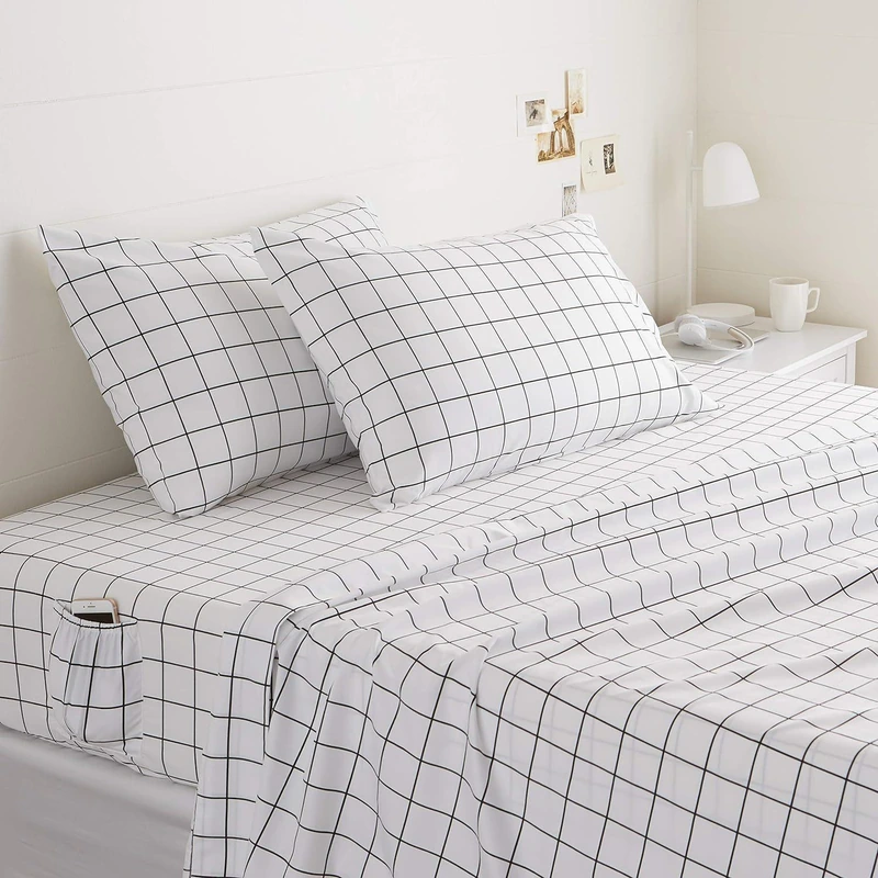 Cotton patchwork duvet cover set