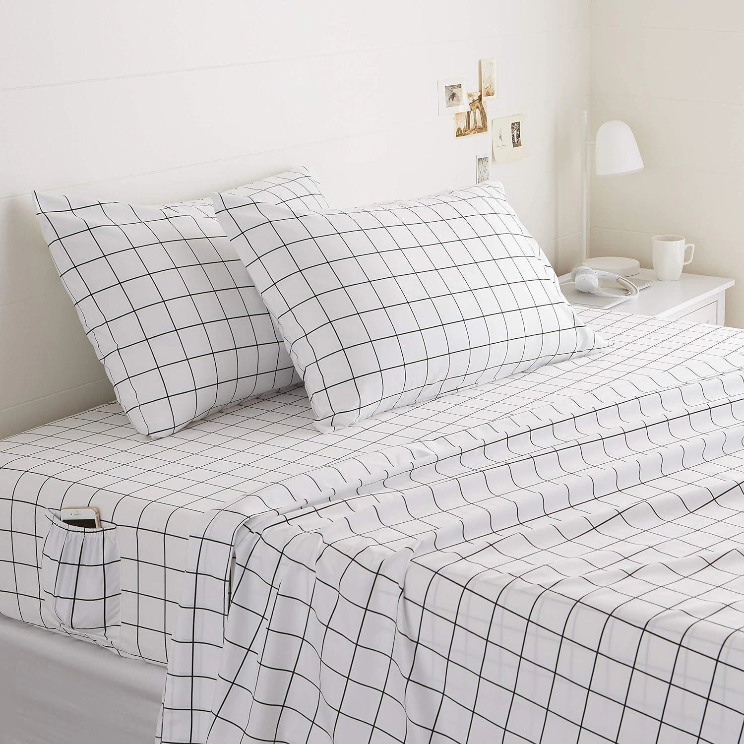 Cotton patchwork duvet cover set