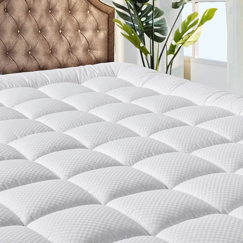 Cotton quilted mattress protector