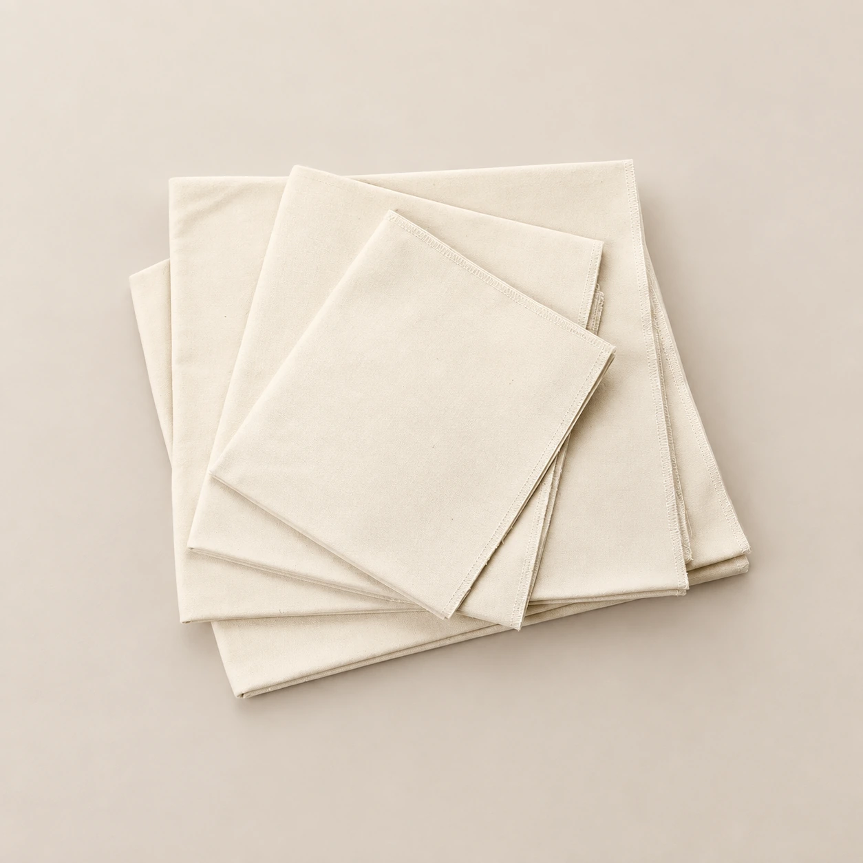 Cotton zip duvet cover set