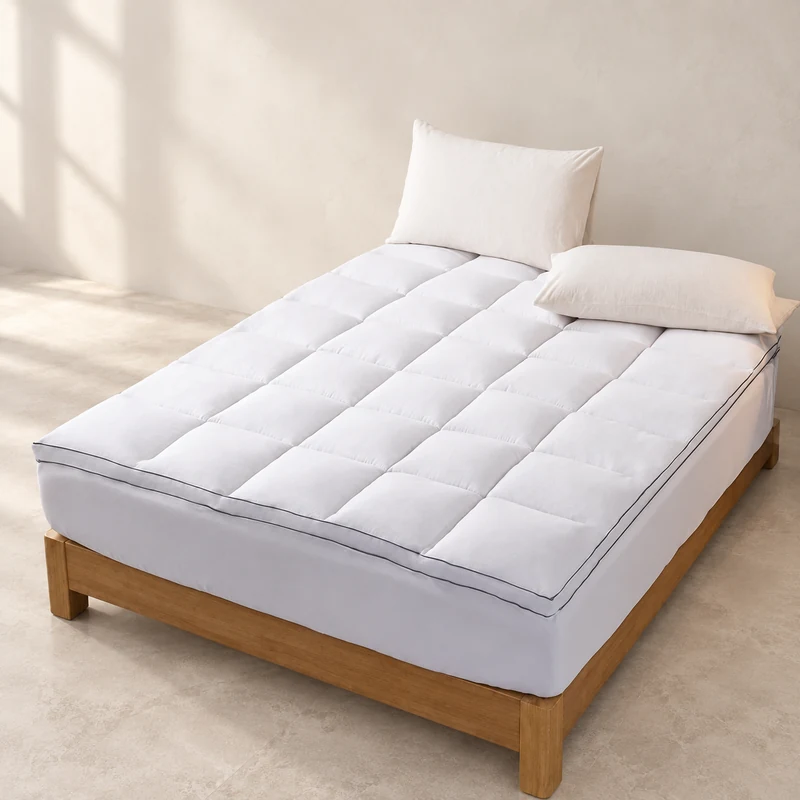 Fitted padded mattress protector
