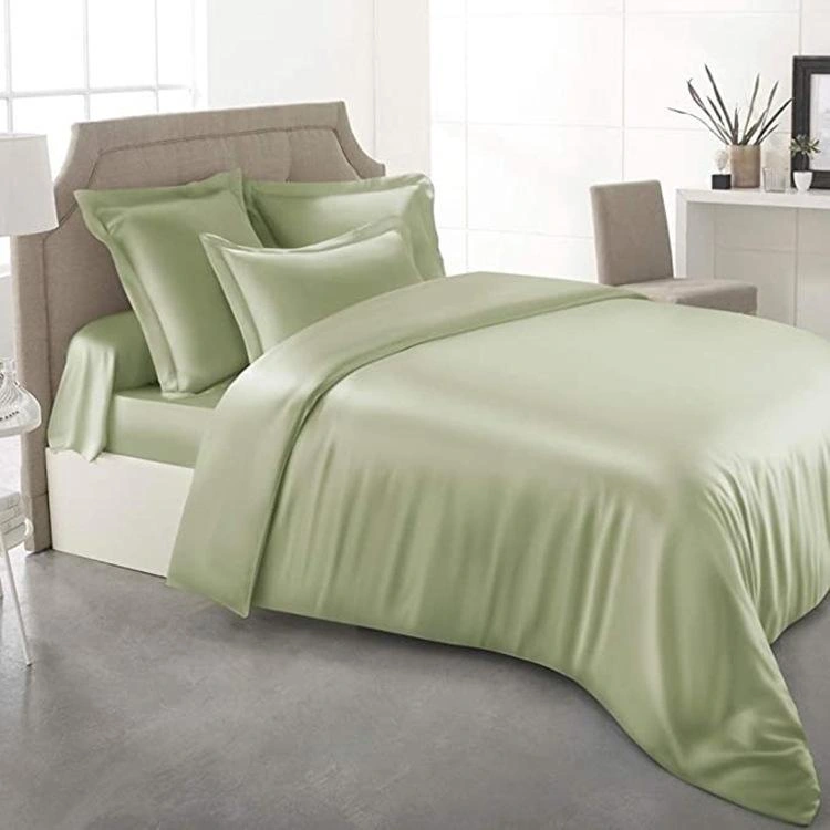Satin seven-piece bedding set