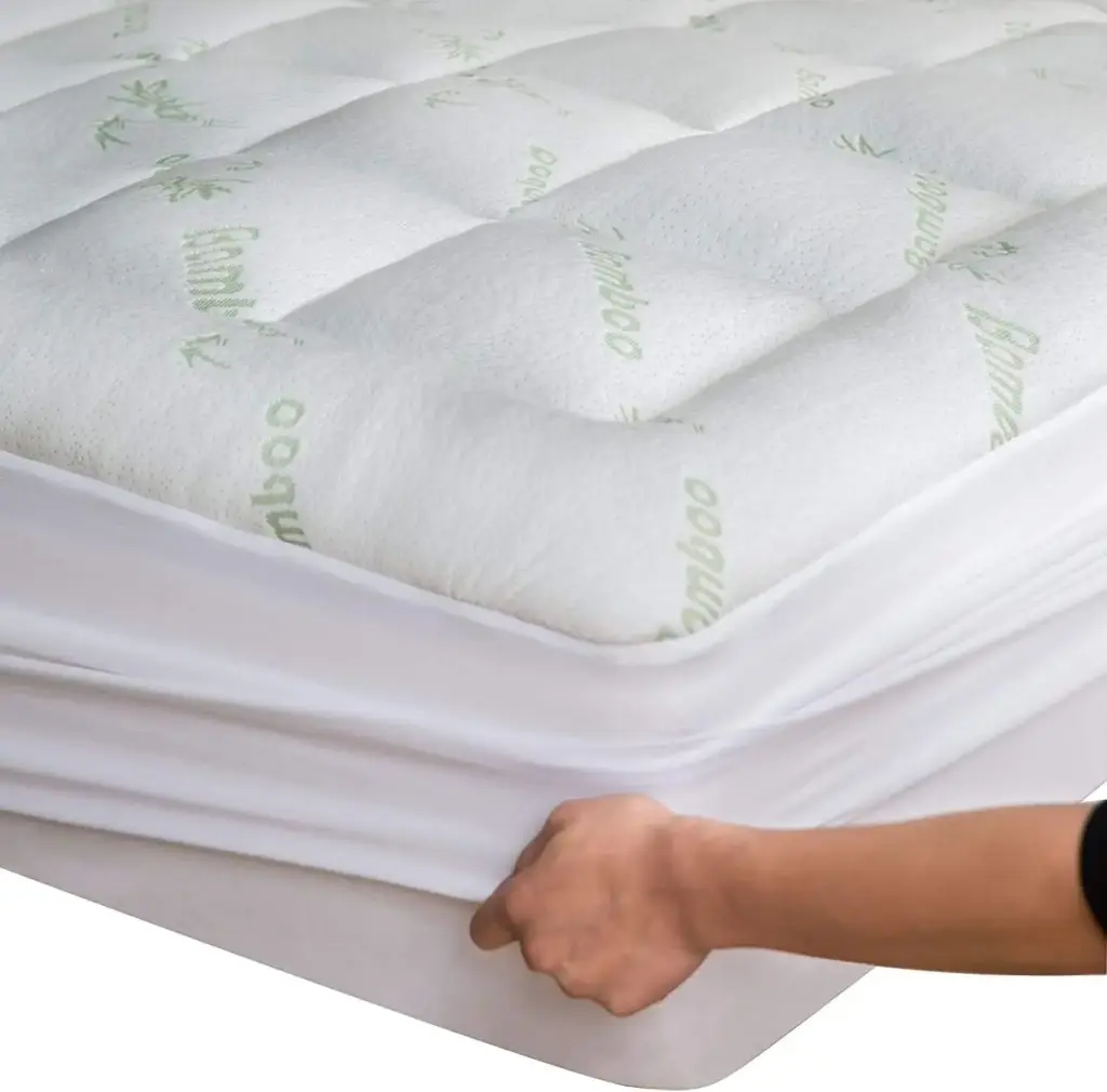 surmatelas rafraîchissant en bambou