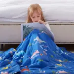 Manta ponderada estampada niños