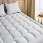 gesteppte Plüsch-Daunen-Alternative-Pillow-Top-Matratzenauflage