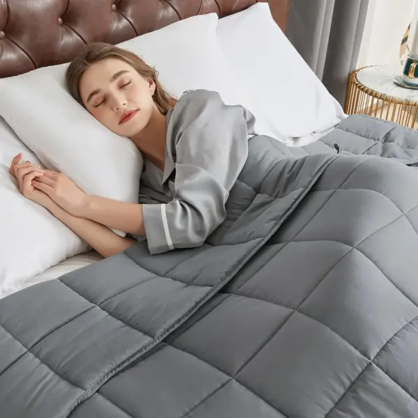 Custom High-Quality Microfiber Weighted Blanket