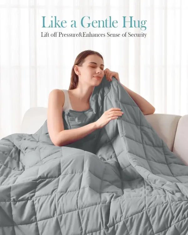 Custom High-Quality Microfiber Weighted Blanket - 画像 (5)