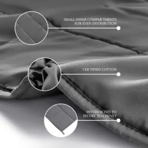 Custom High-Quality Microfiber Weighted Blanket - 画像 (2)