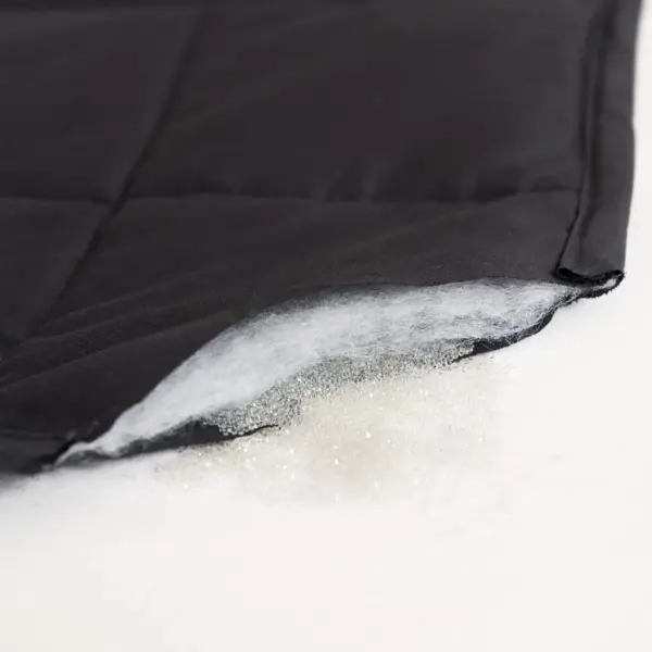 Microfiber Black Weighted Blanket – Bild 4