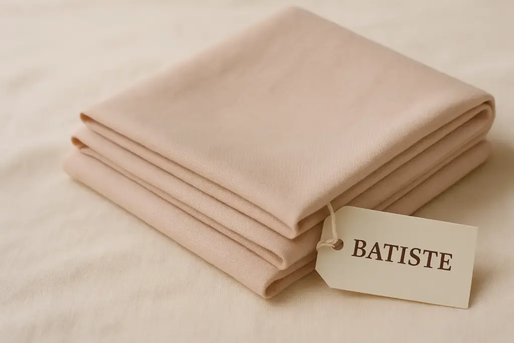 Doux comme l'air, solide par nature — la batiste est le héros méconnu des textiles légers