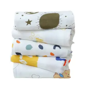 100% Bamboo Fiber Summer Baby Blanket – Lightweight, Breathable & Soft
