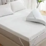 Cubrecolchón de espuma viscoelástica de gel de 3 pulgadas