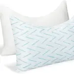 Travesseiro de espuma viscoelástica com resfriamento ajustável