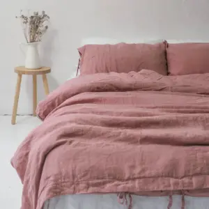 High-Quality 100% Organic Linen Duvet Cover