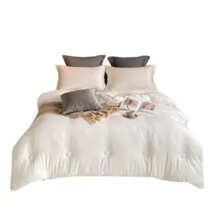 High Quality Microfiber Filling Cotton Fabric Comforter Set