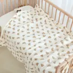 Babydecke aus dicker Bio-Baumwolle mit Gaze6