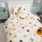 オーガニックコットン幼児用布団カバーセット