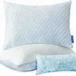 Almohada de espuma viscoelástica con funda de seda