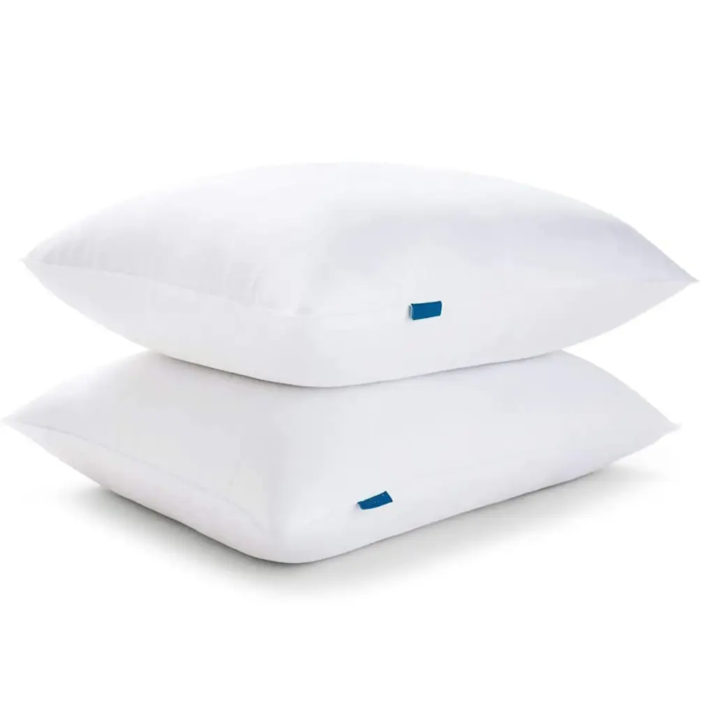 Preço de atacado travesseiro de cama de fibra de poliéster de algodão branco macio para casa