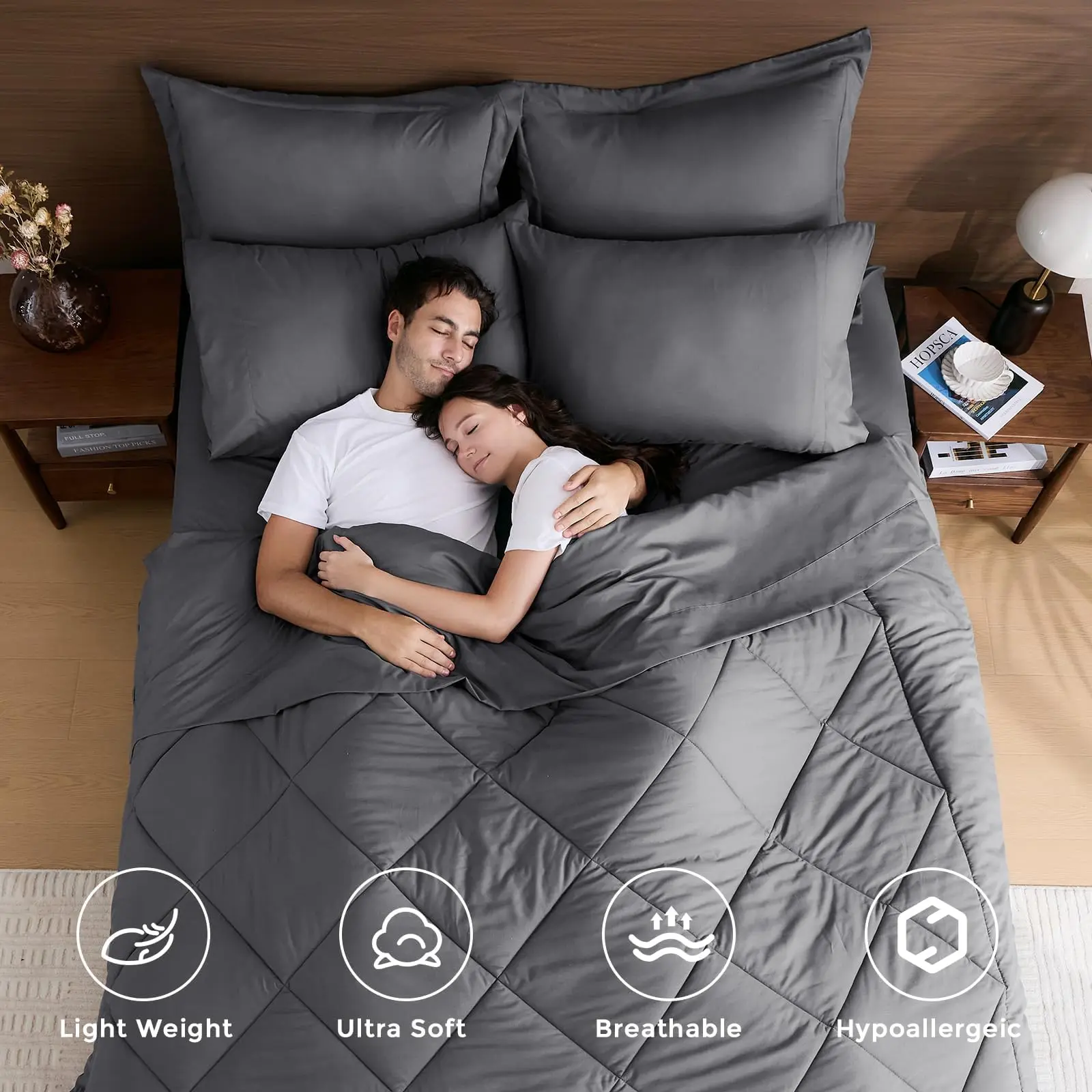 7-Piece All-Season Bedding Set - Image 2