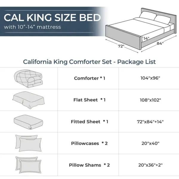 7-Piece All-Season Bedding Set - Image 6